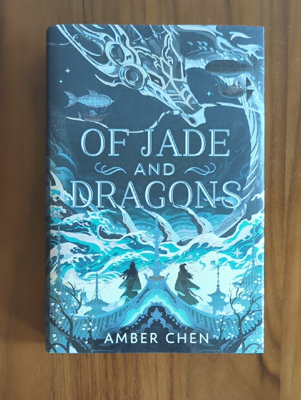 Of Jade and Dragons by Amber Chen — Illumicrate Hardcover